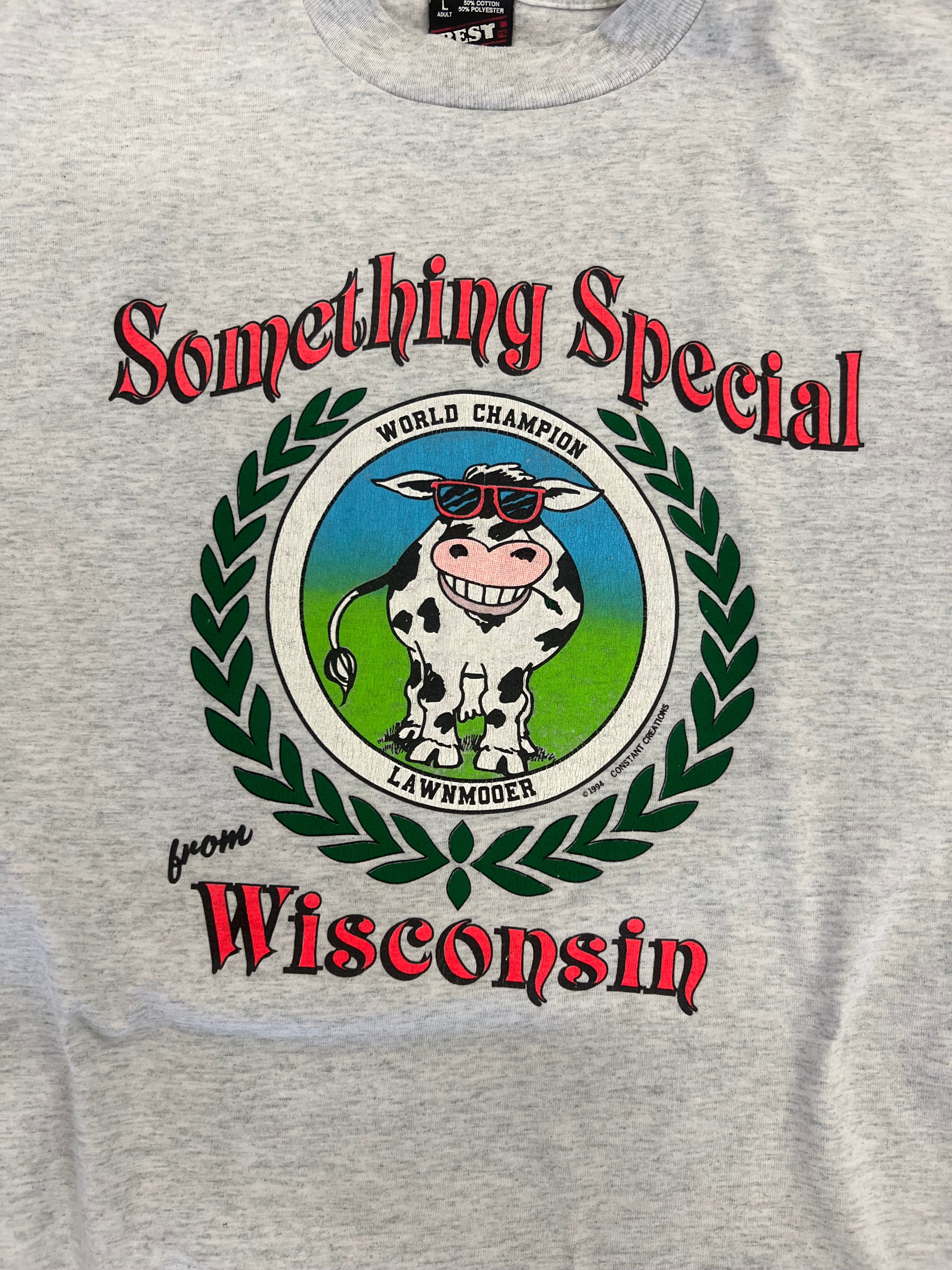 1994 Something Special Wisconsin World Champion Lawnmooer Comedy Tee