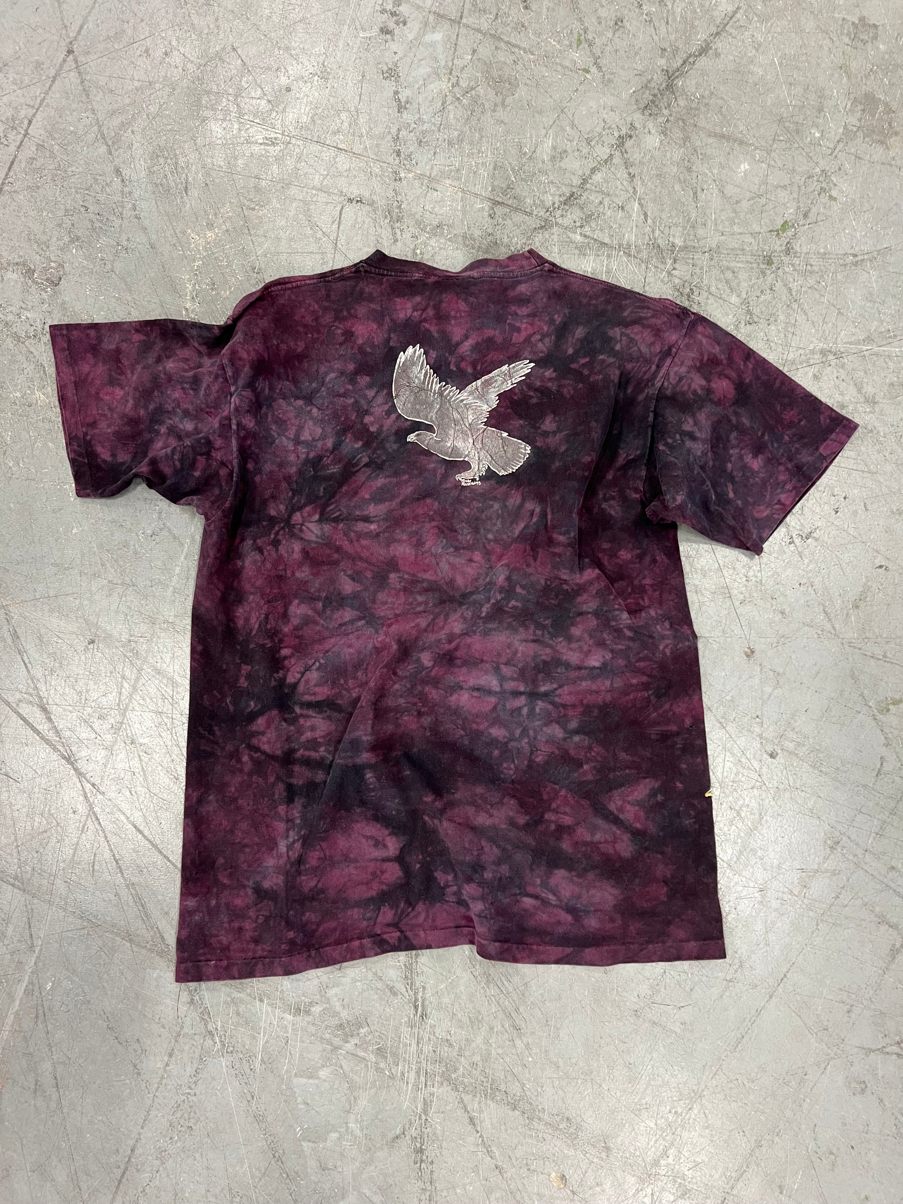 1995 The Mountain Brand Native American Tie Dye Tee