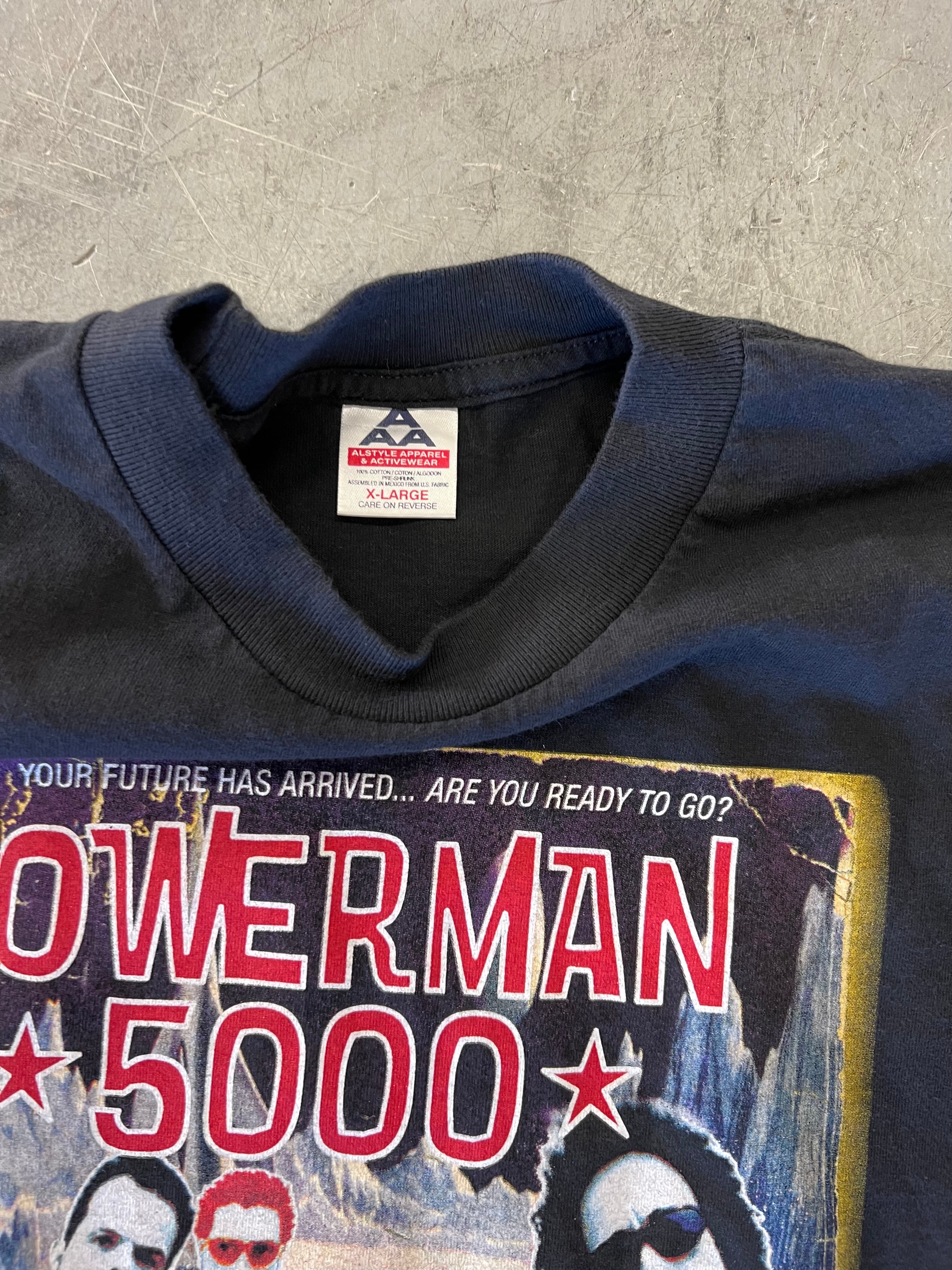 1999 Powerman 5000 Tonight The Stars Revolt Tour Tee