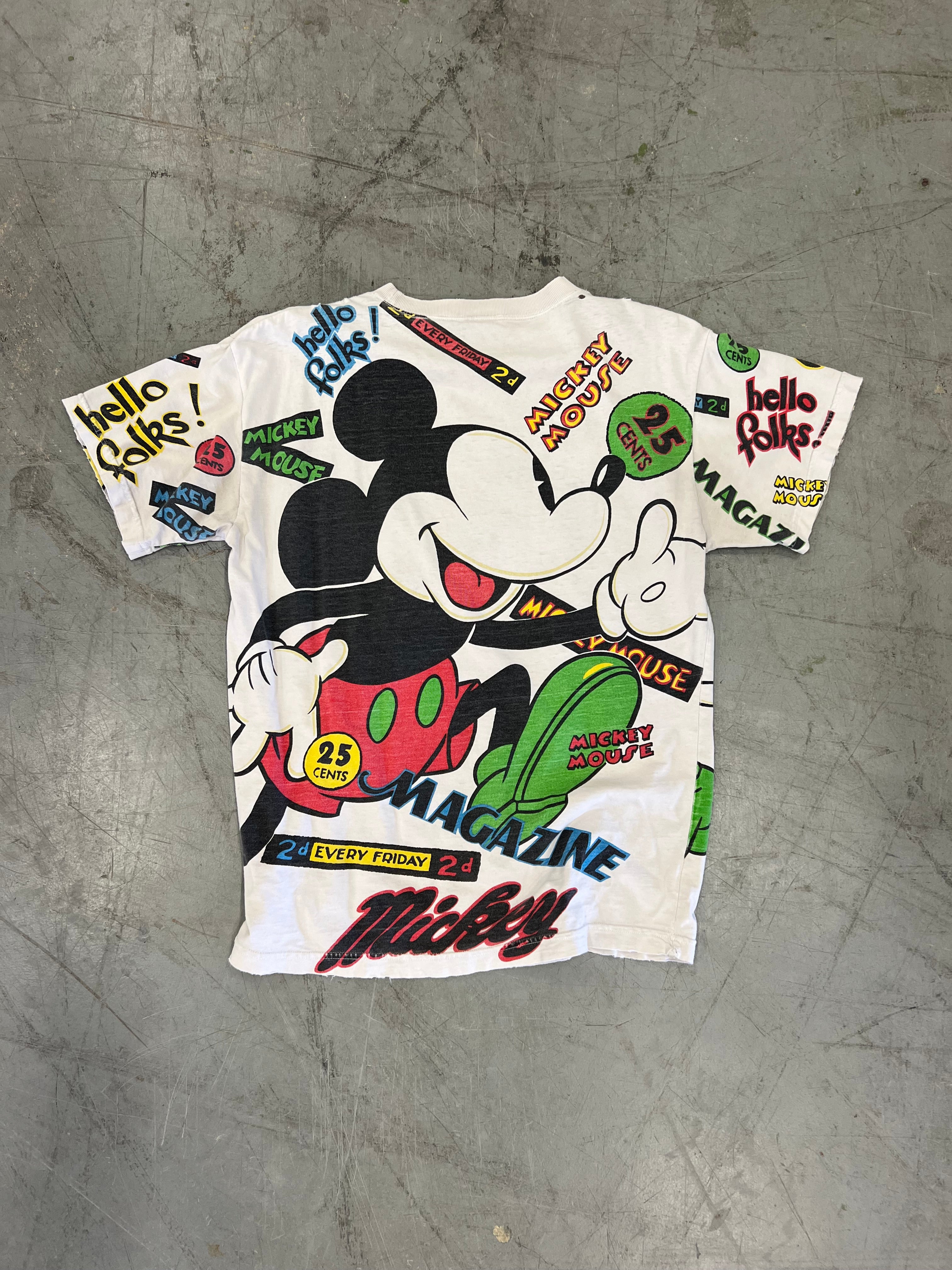 90s Mickey Mouse & Co Magazine AOP Tee