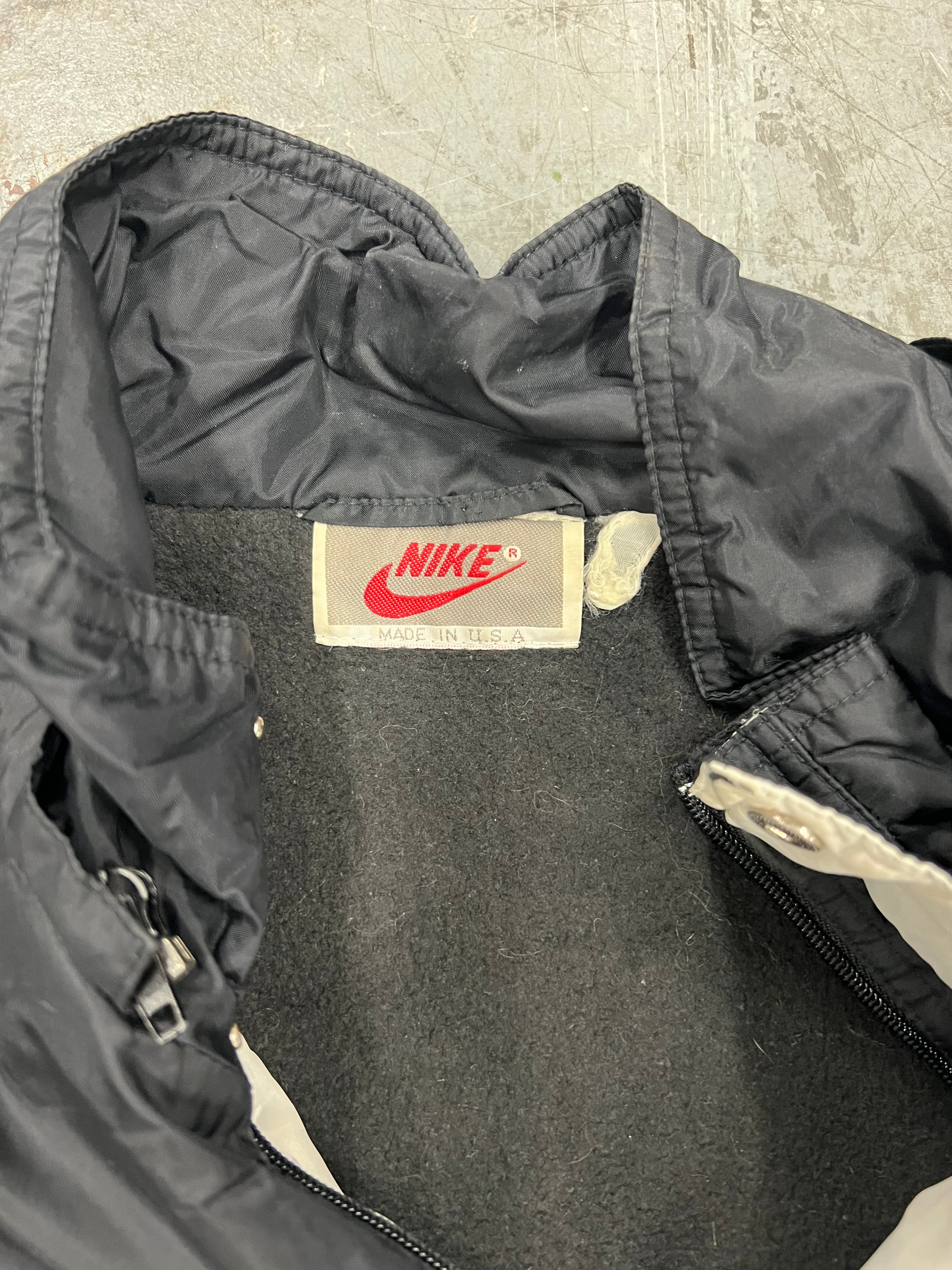 Vintage Nike Full Zip Fleece Lined Heavyweight Jacket