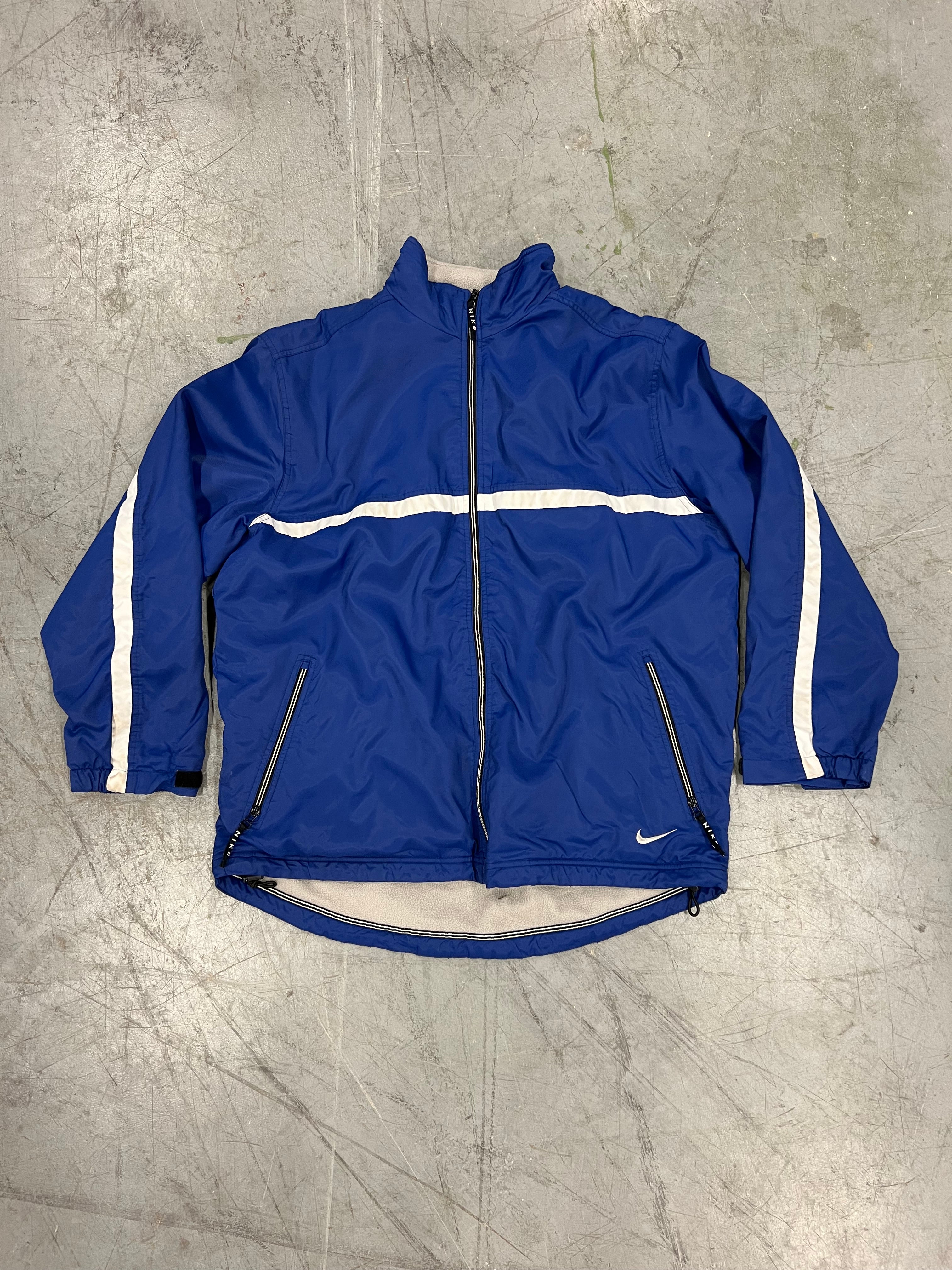 Vintage Nike Full Zip Fleece Lined Heavyweight Jacket