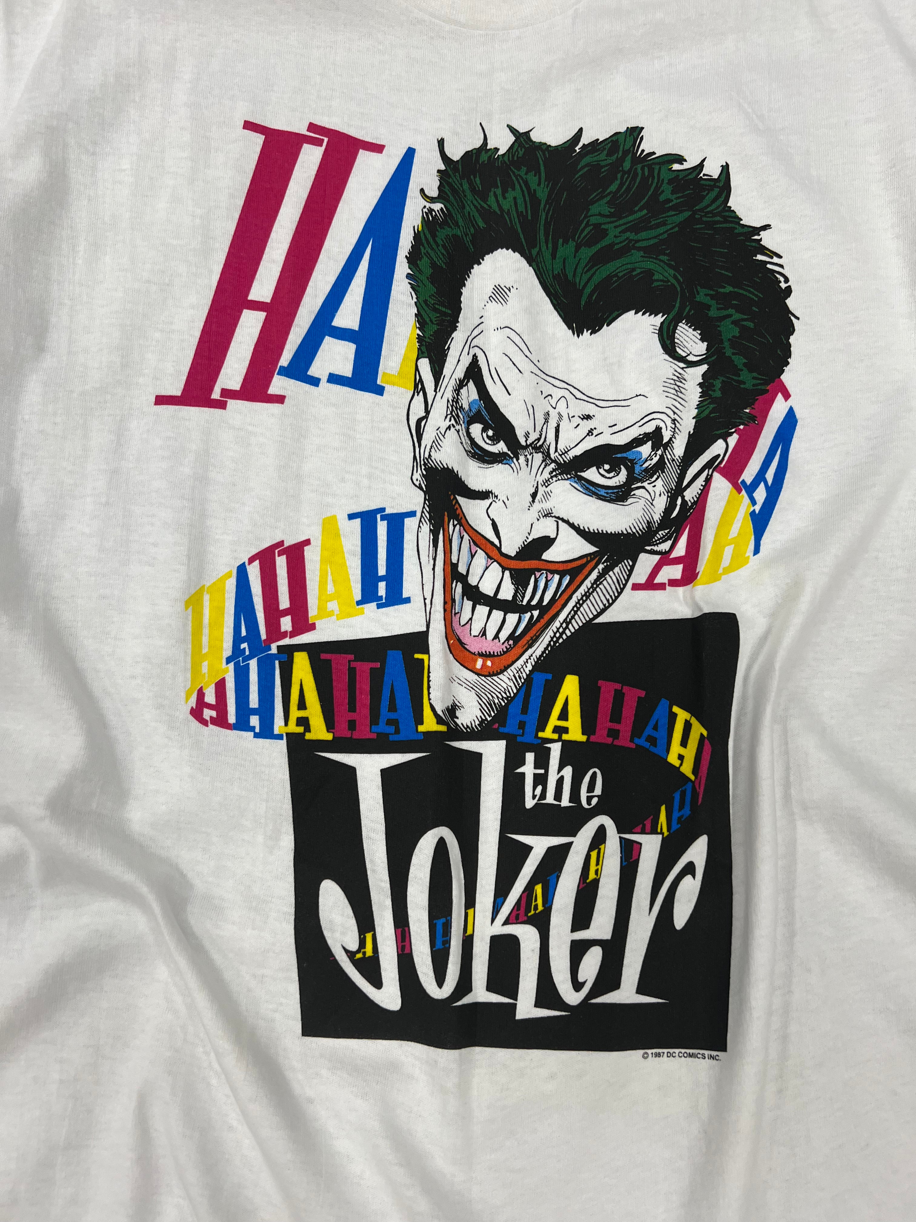 1987 DC Comics X Graphitti Jack Nicholson The Joker Tee