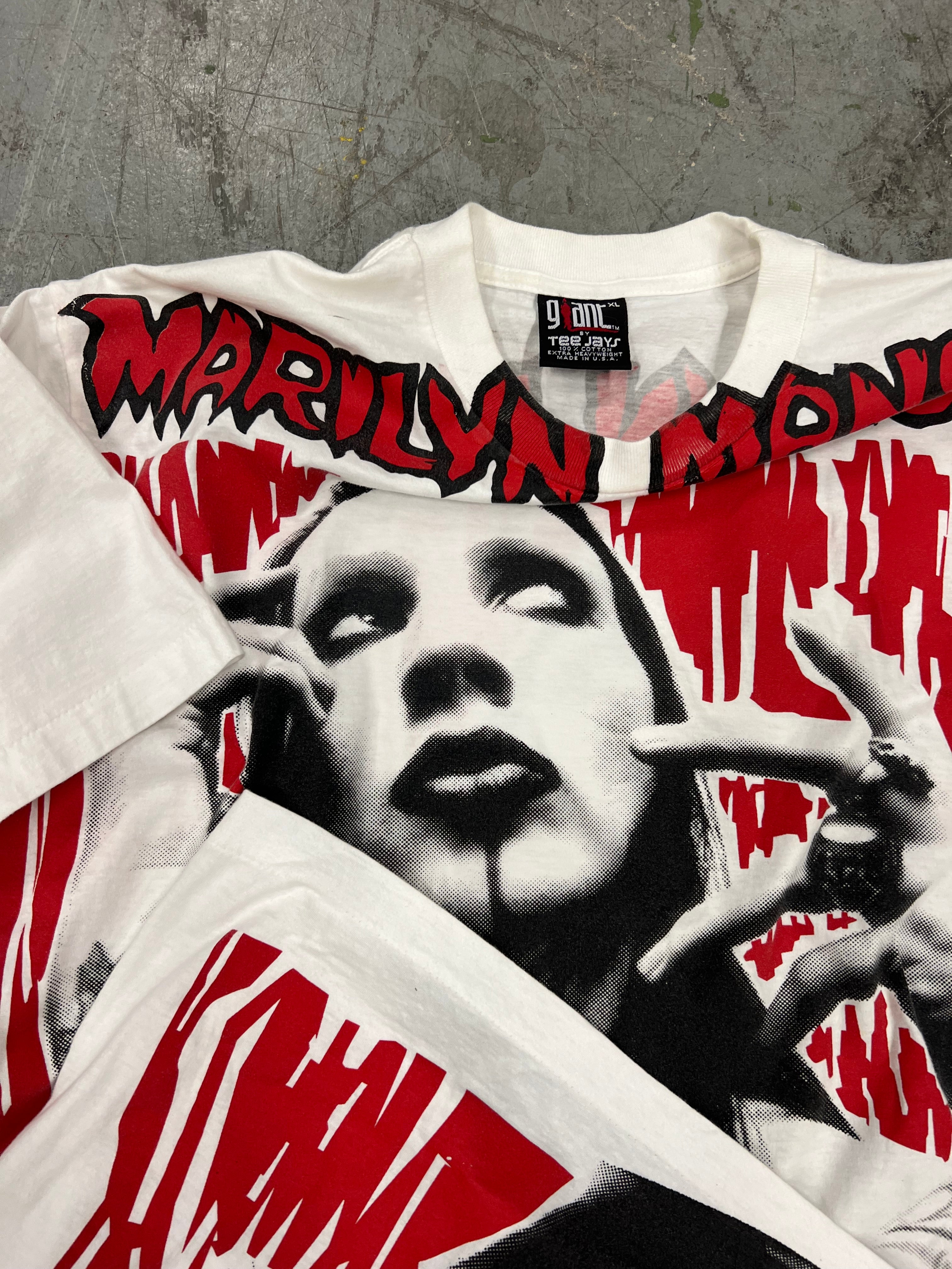 Vintage Boot Marilyn Manson AOP Tee