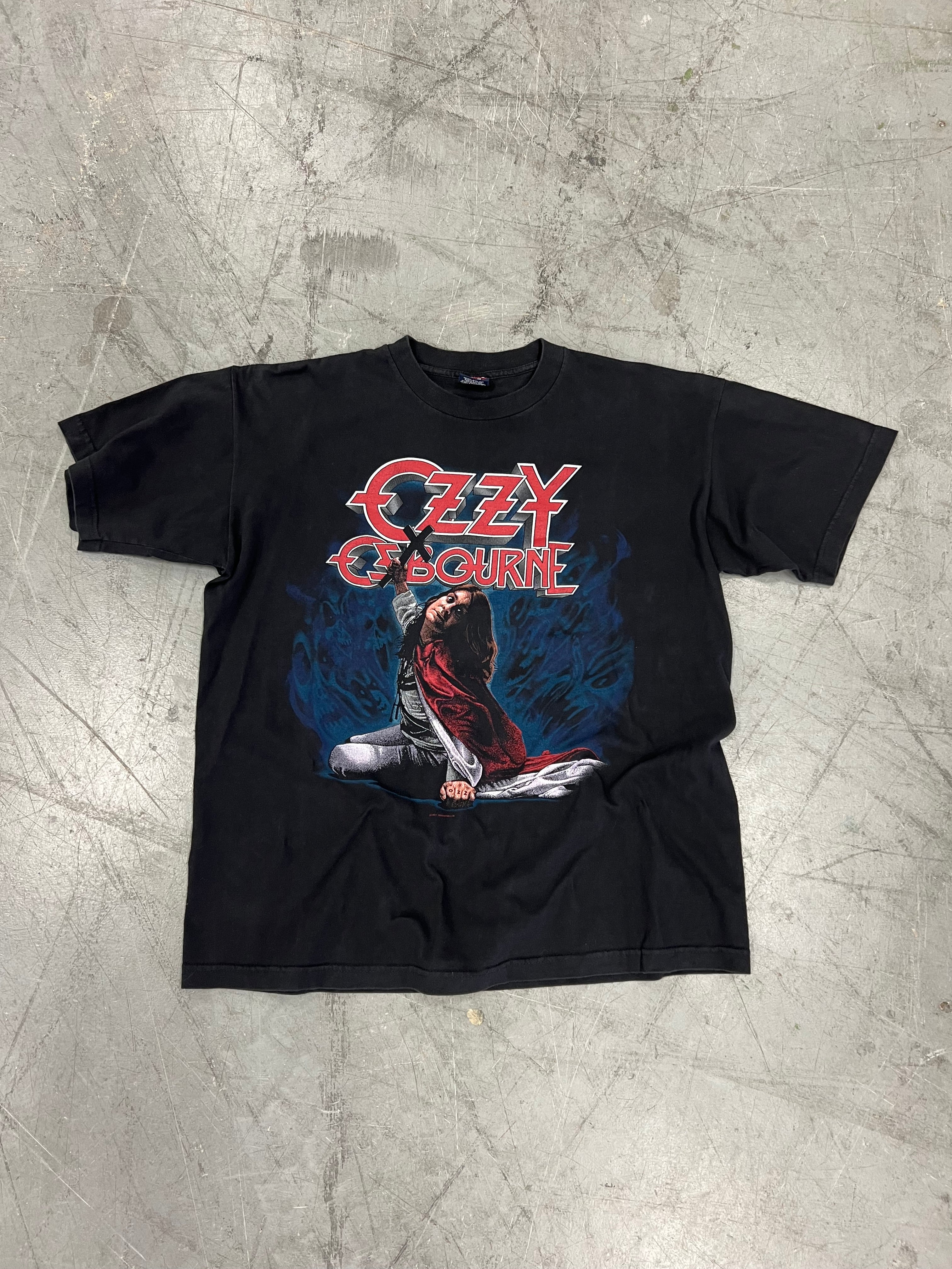 Vintage Ozzy Osbourne Blizzard Of Ozz Promo Tee