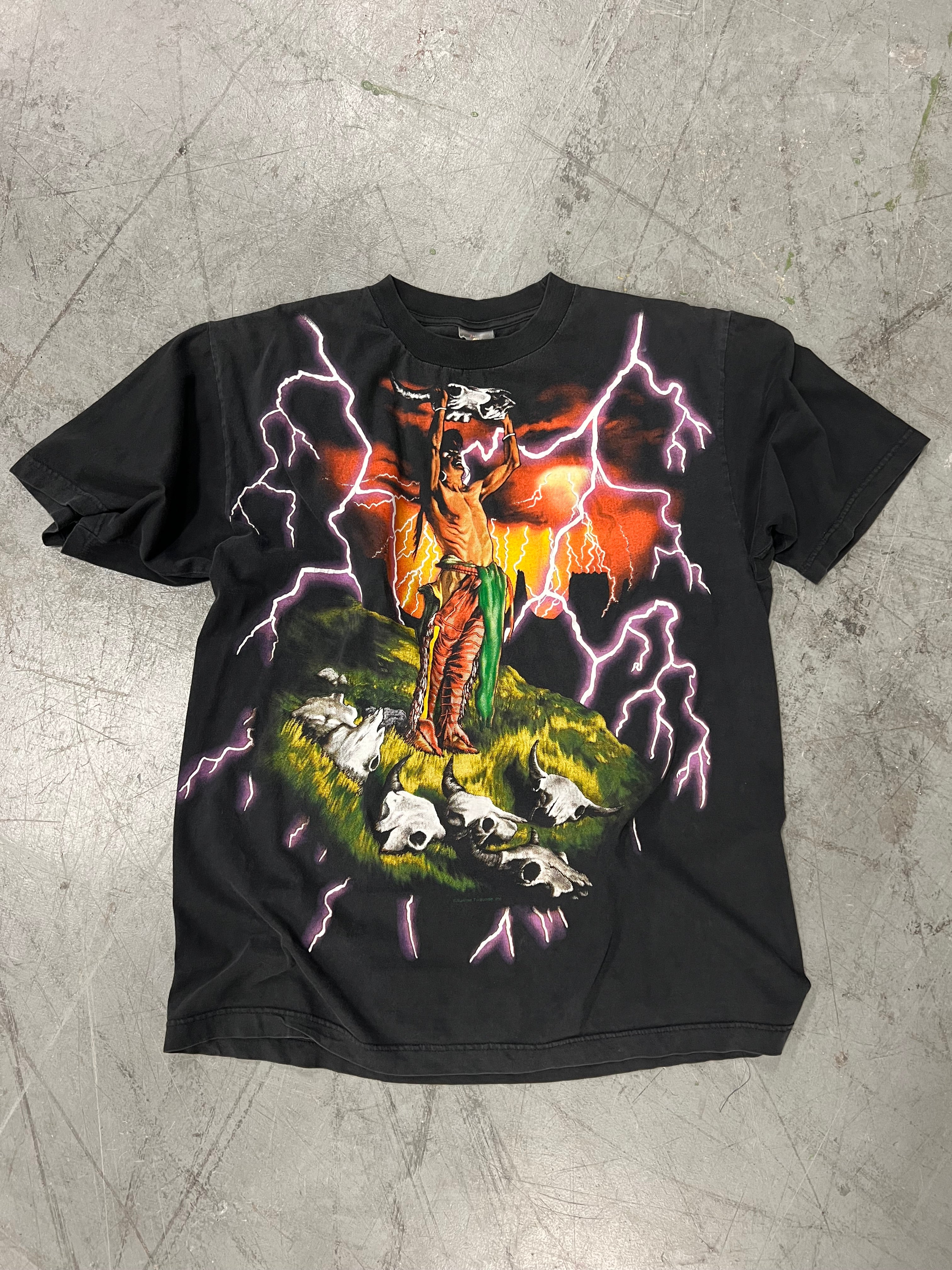 90s American Thunder Native American Tee