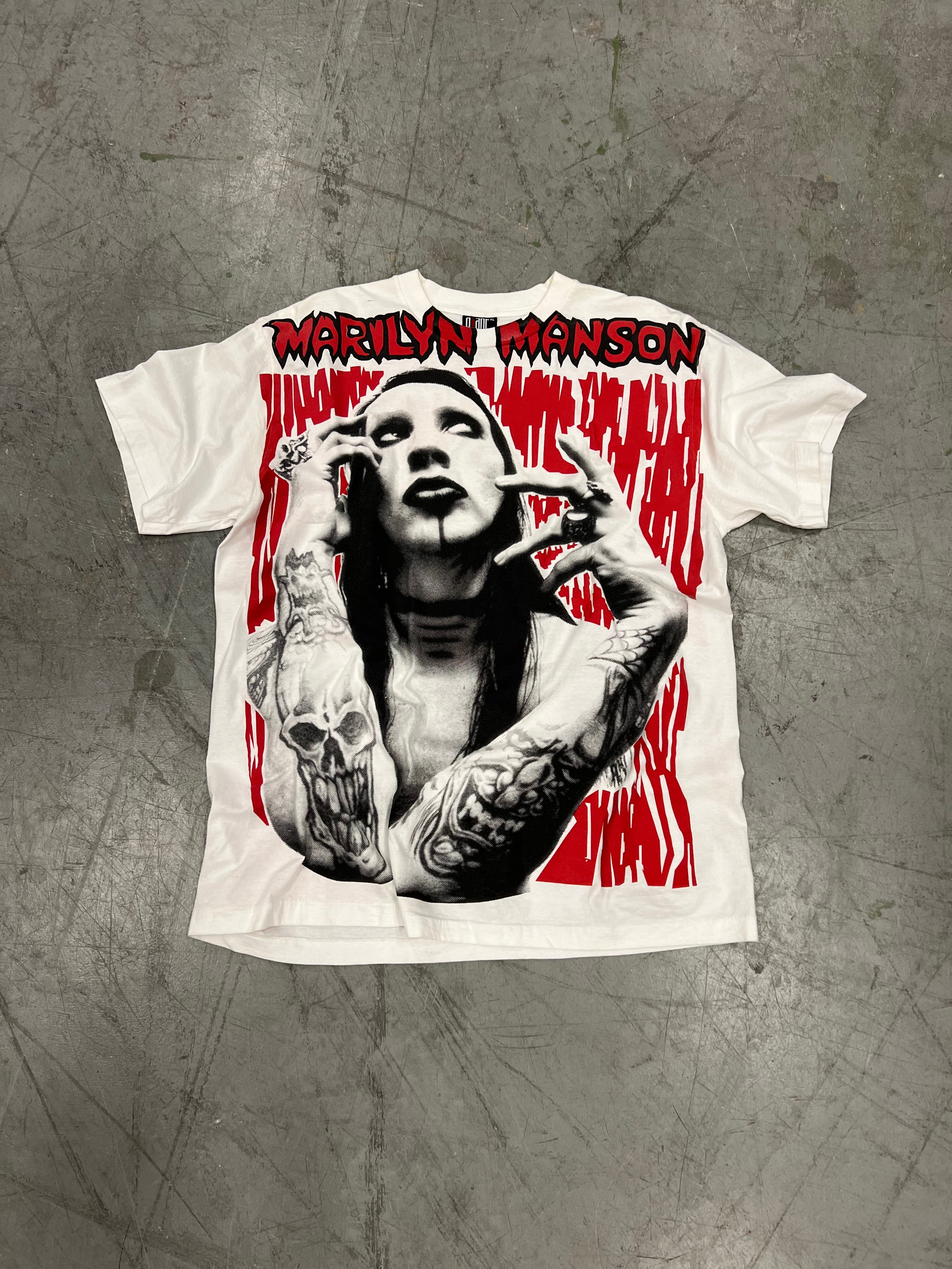 Vintage Boot Marilyn Manson AOP Tee