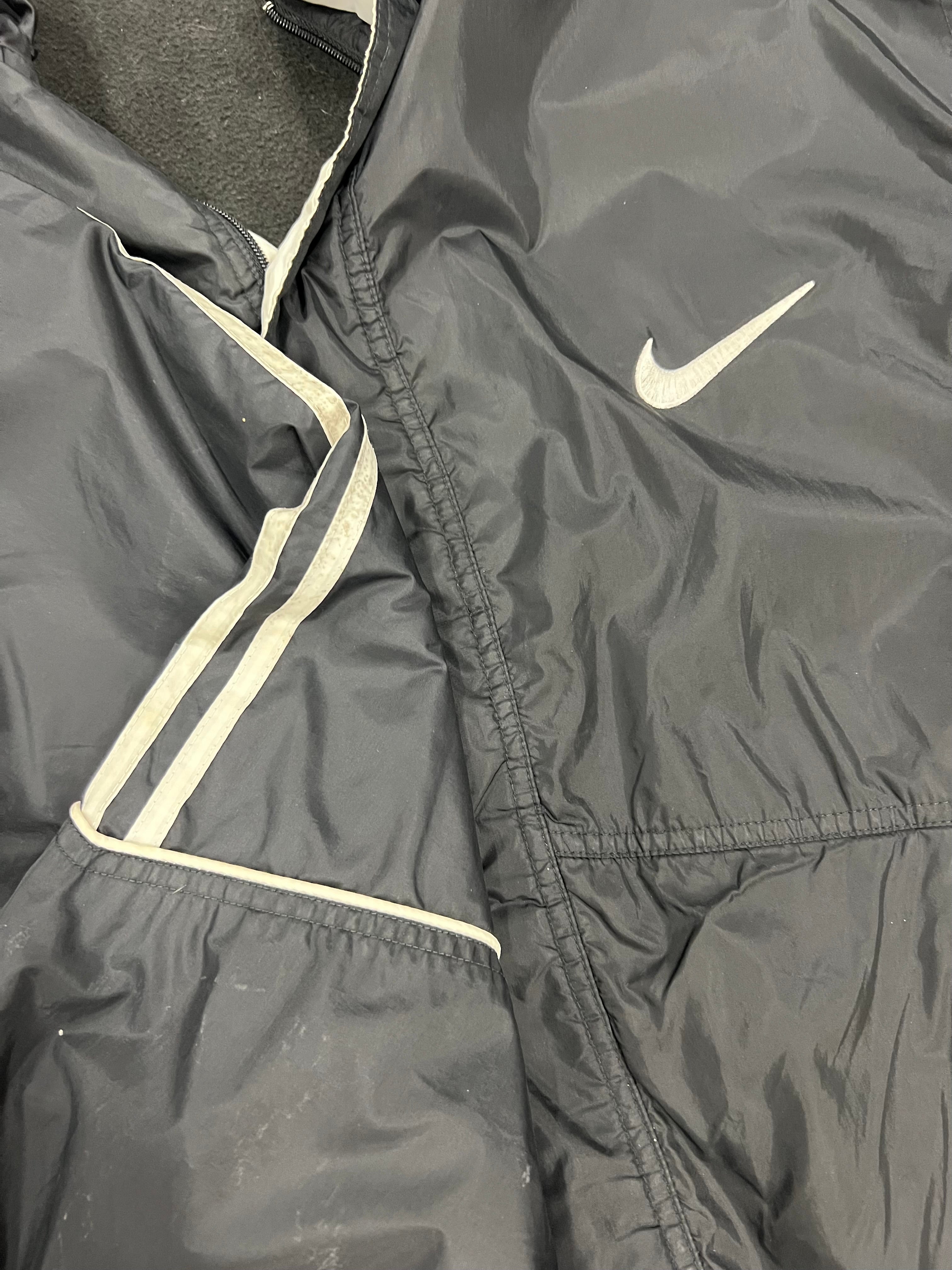 Vintage Nike Full Zip Fleece Lined Heavyweight Jacket