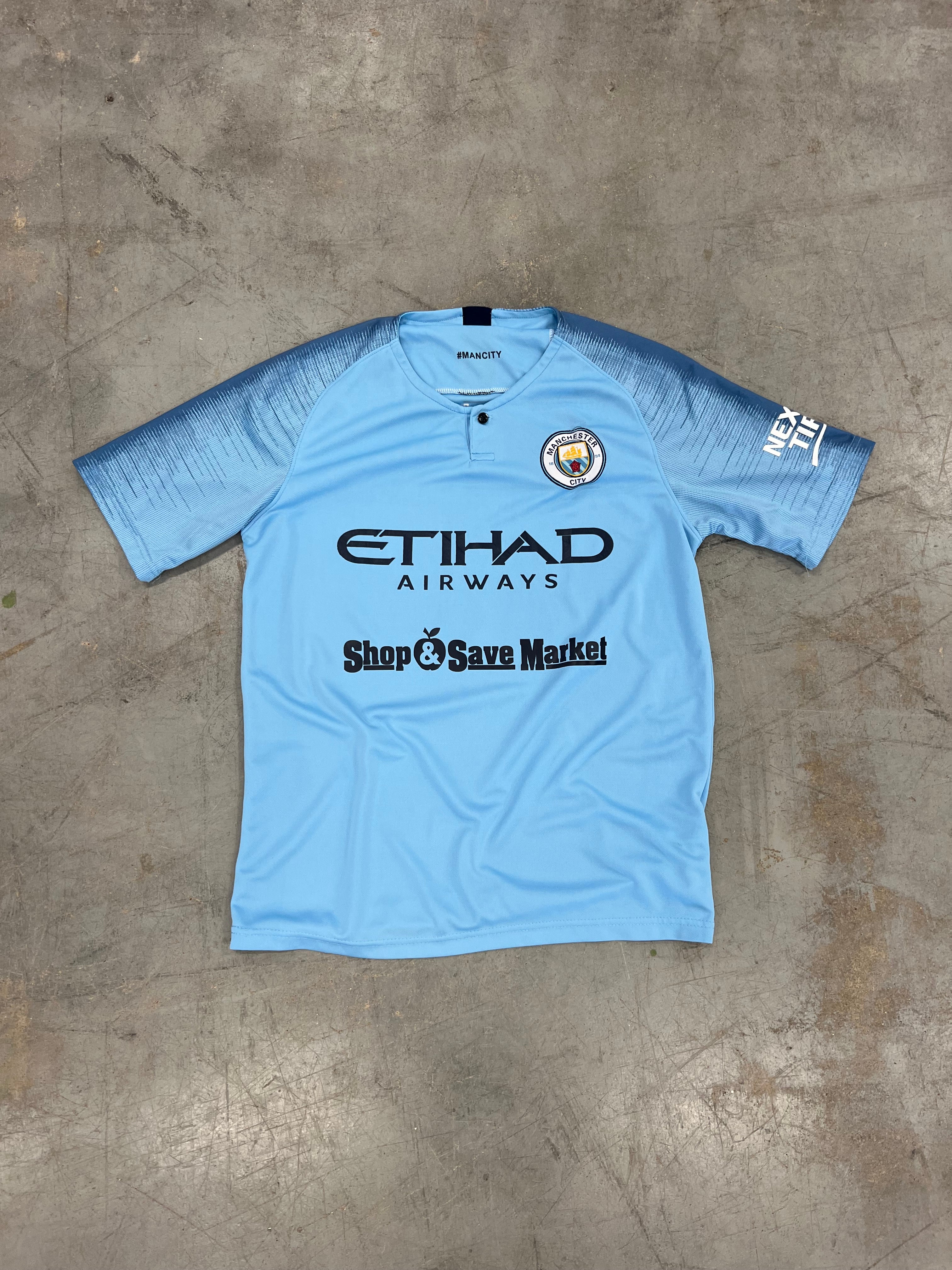 Manchester City X Etihad Home Kit Jersey