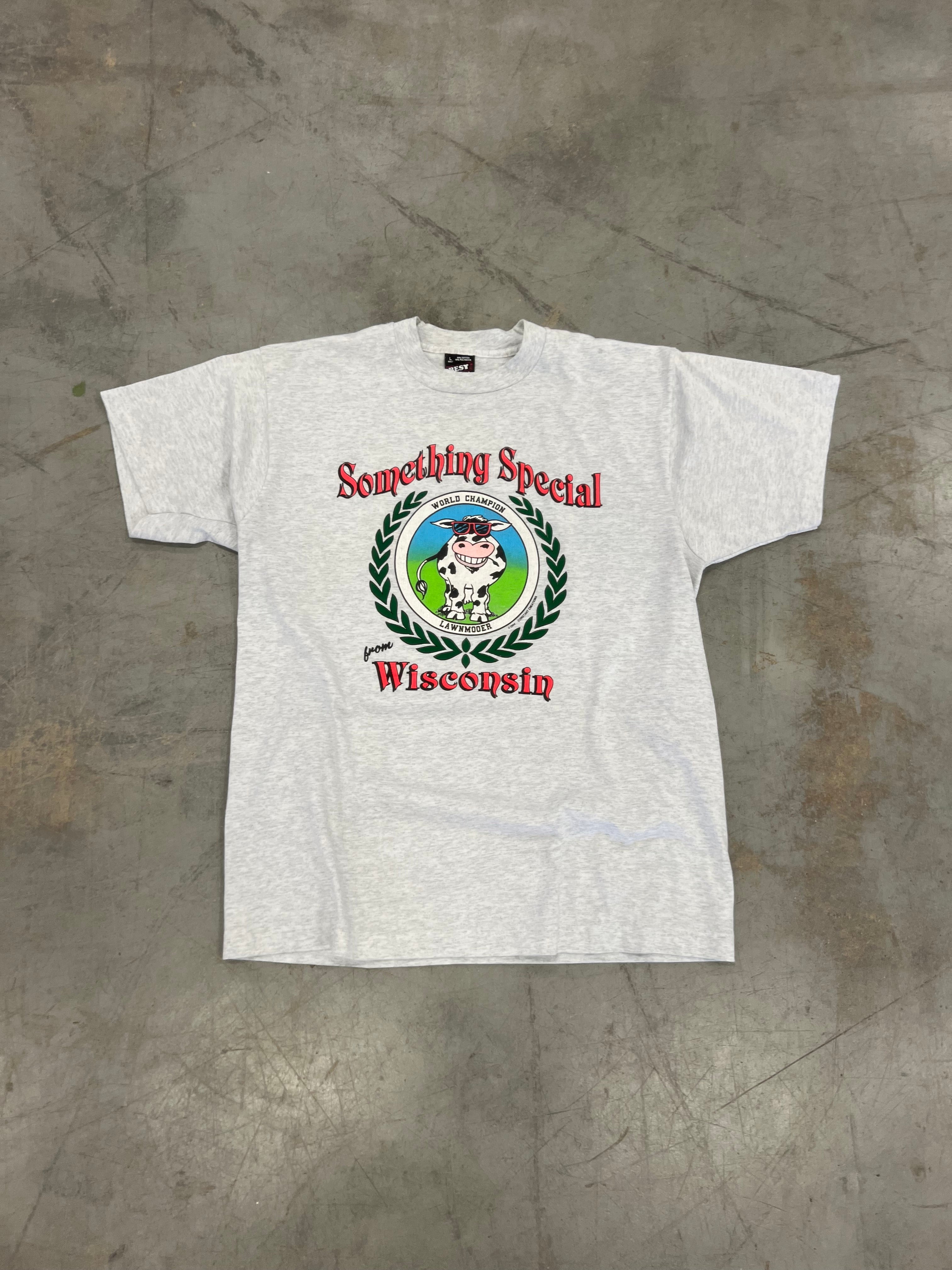 1994 Something Special Wisconsin World Champion Lawnmooer Comedy Tee