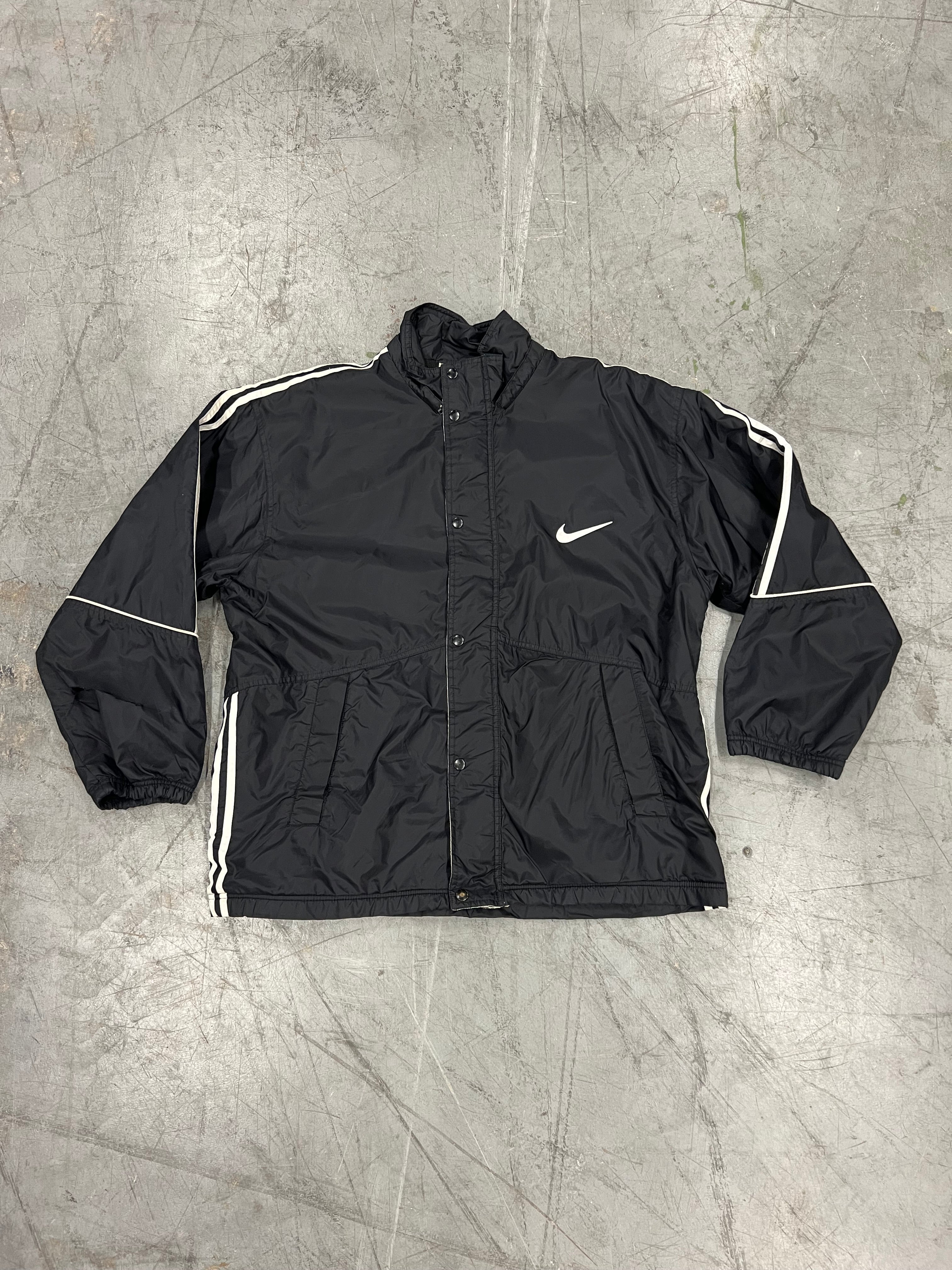 Vintage Nike Full Zip Fleece Lined Heavyweight Jacket