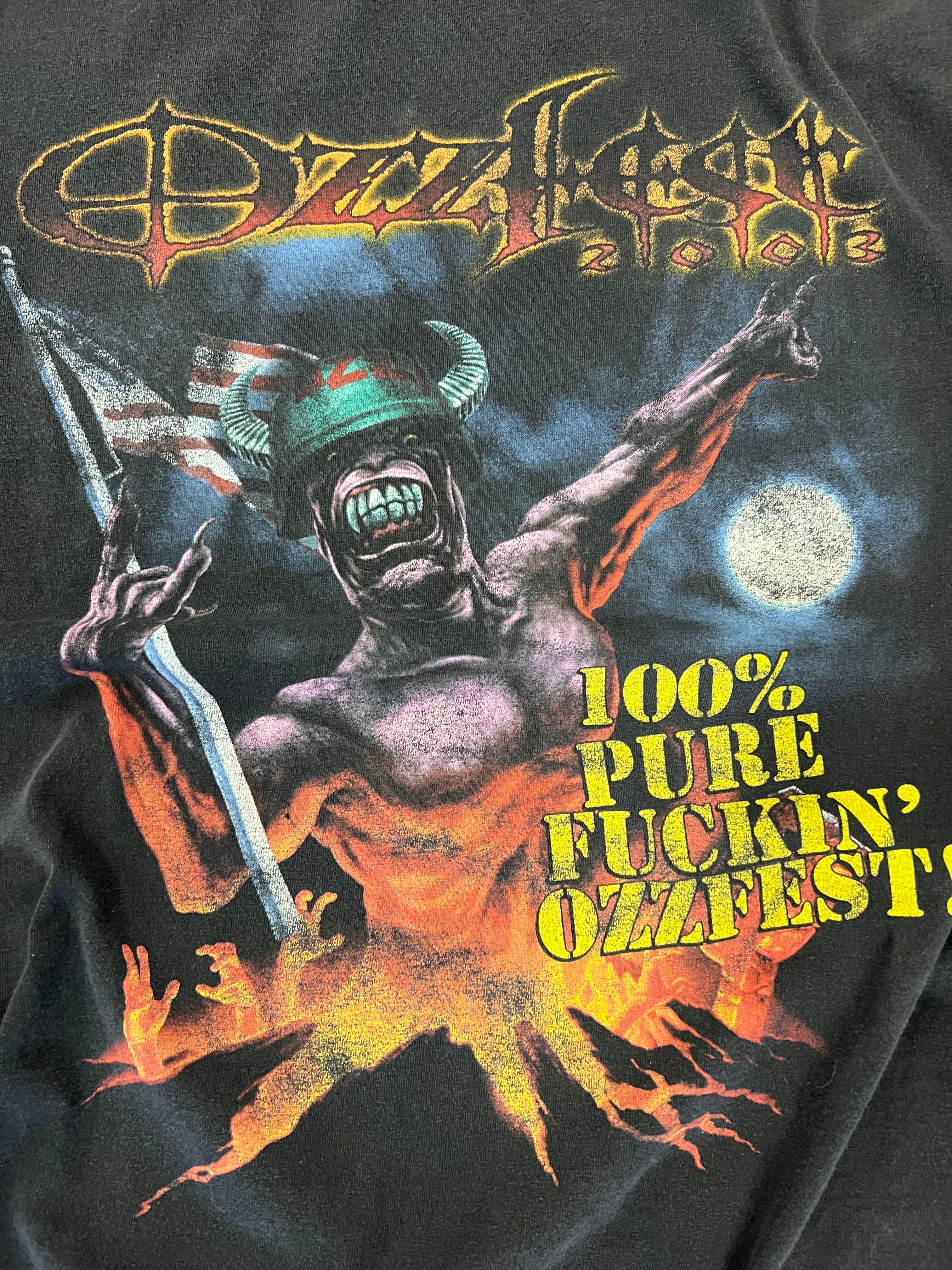 2003 Ozzy Osbourne Ozzfest Tour Tee