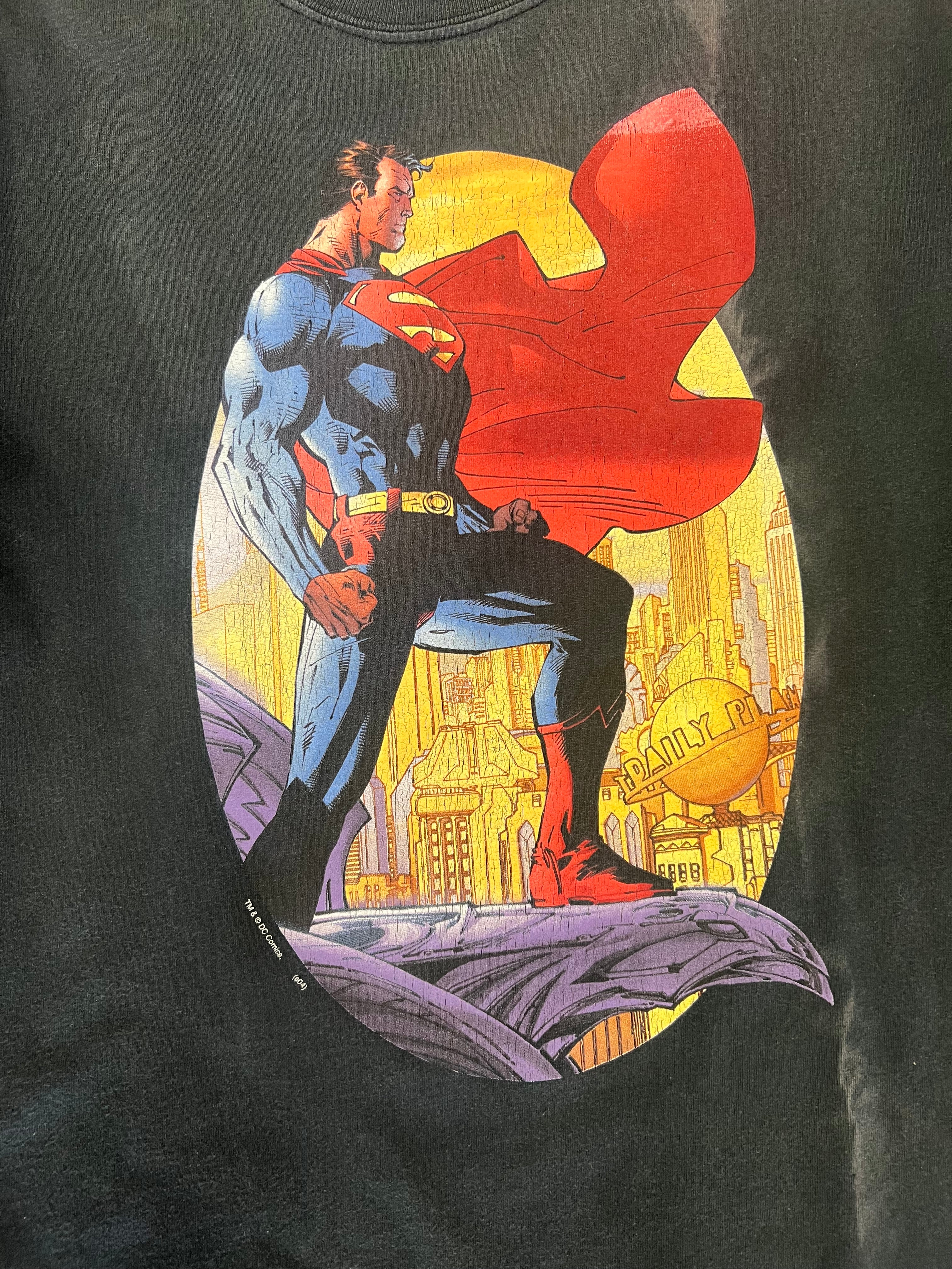 2004 Superman Comics x Graphitti #204 Cover Tee