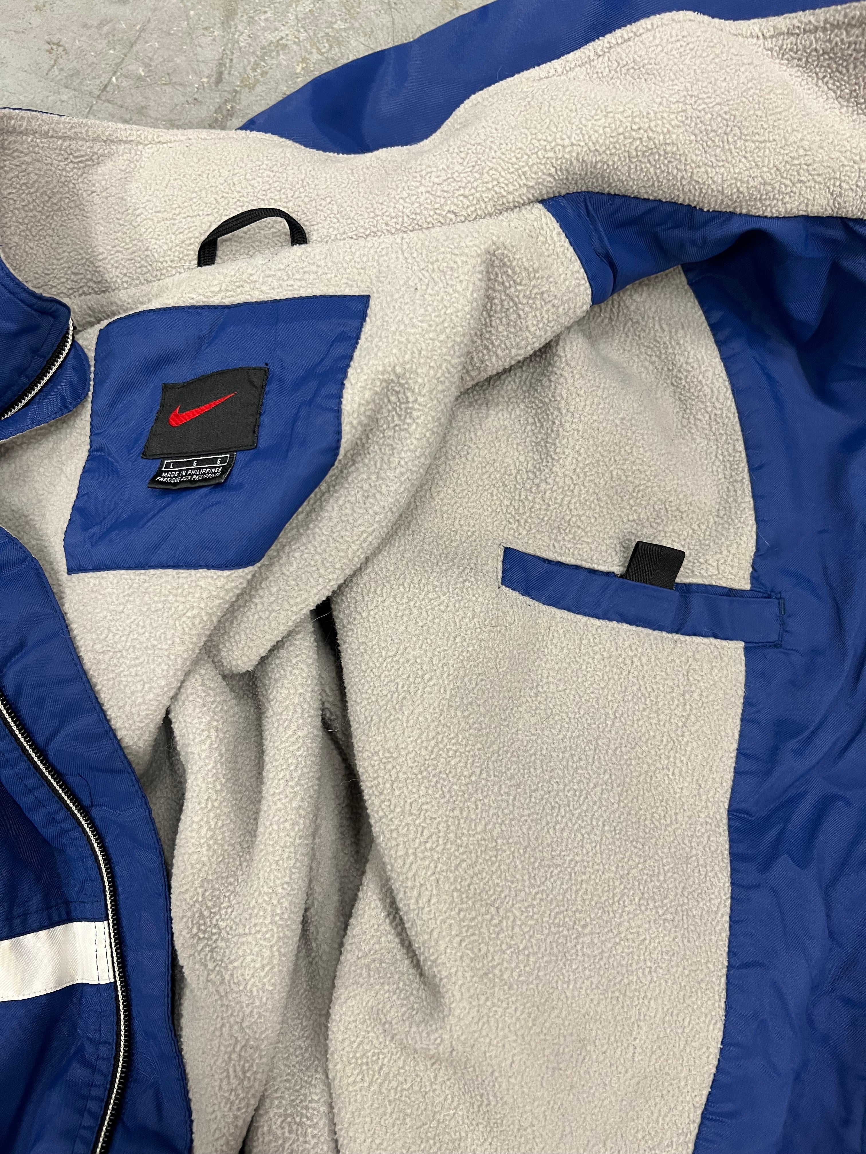 Vintage Nike Full Zip Fleece Lined Heavyweight Jacket