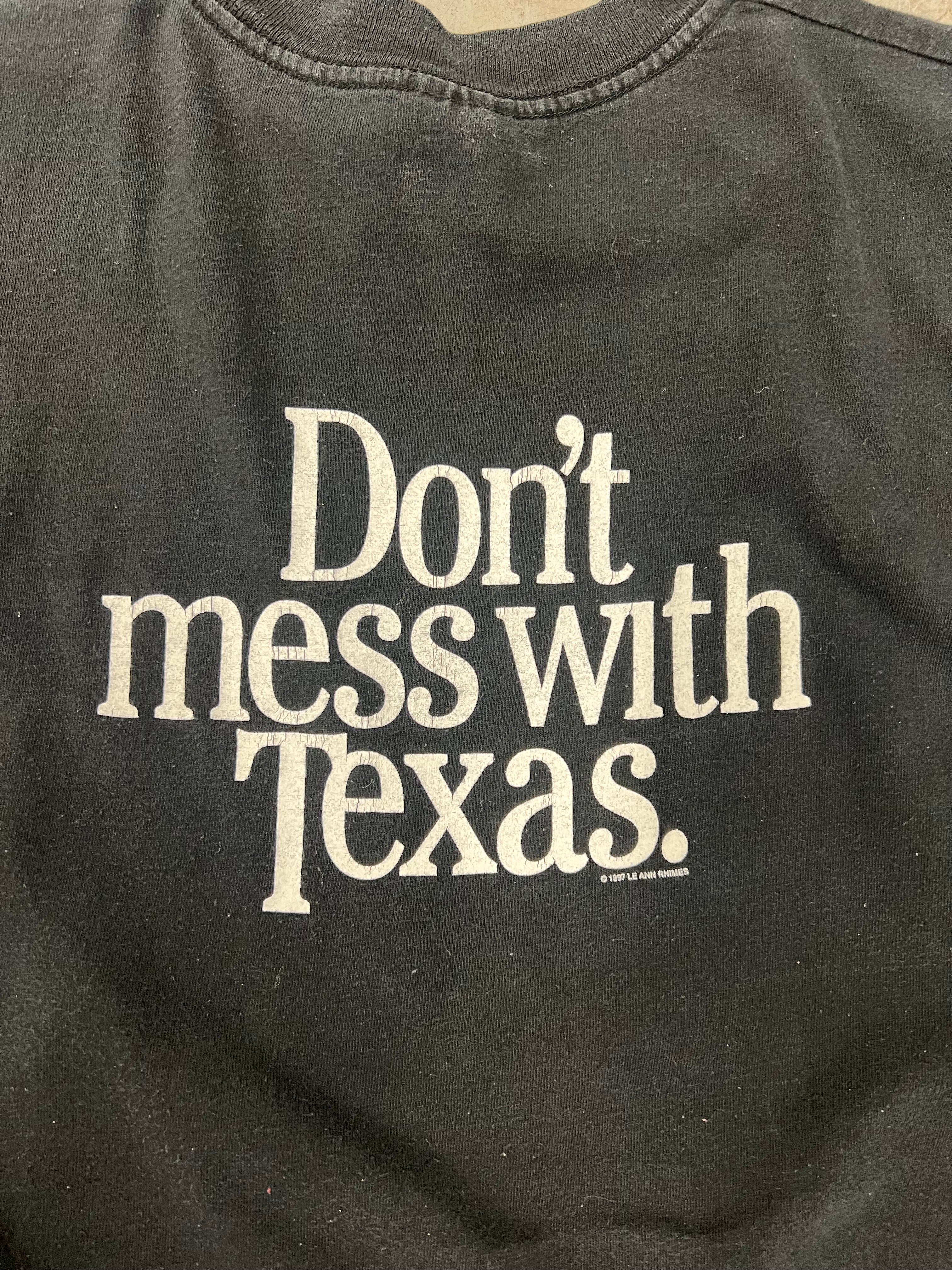 1997 LeAnn Rimes Don’t Mess With Texas Tour Tee