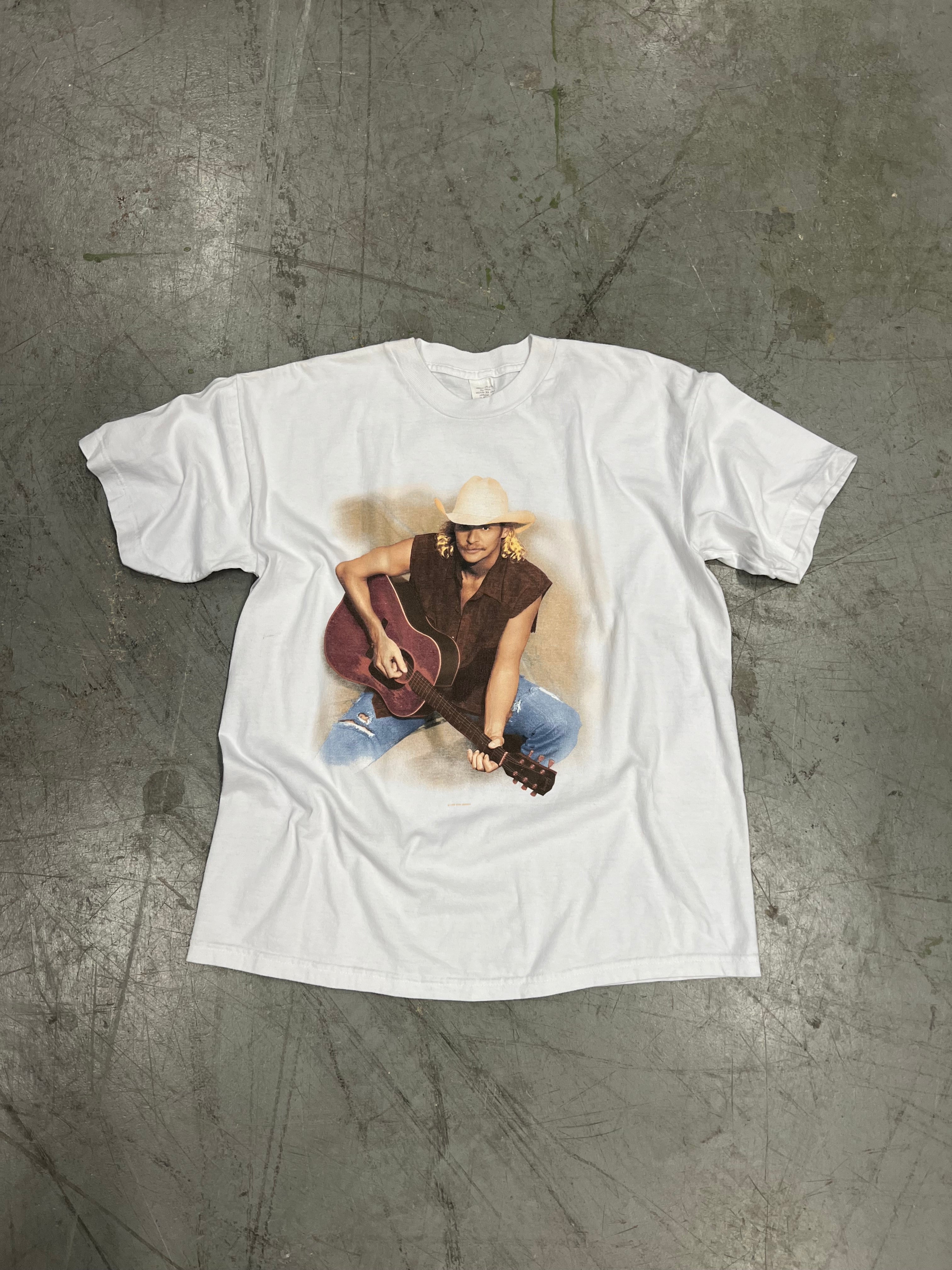 1998 Alan Jackson High Mileage Album Promo Tee