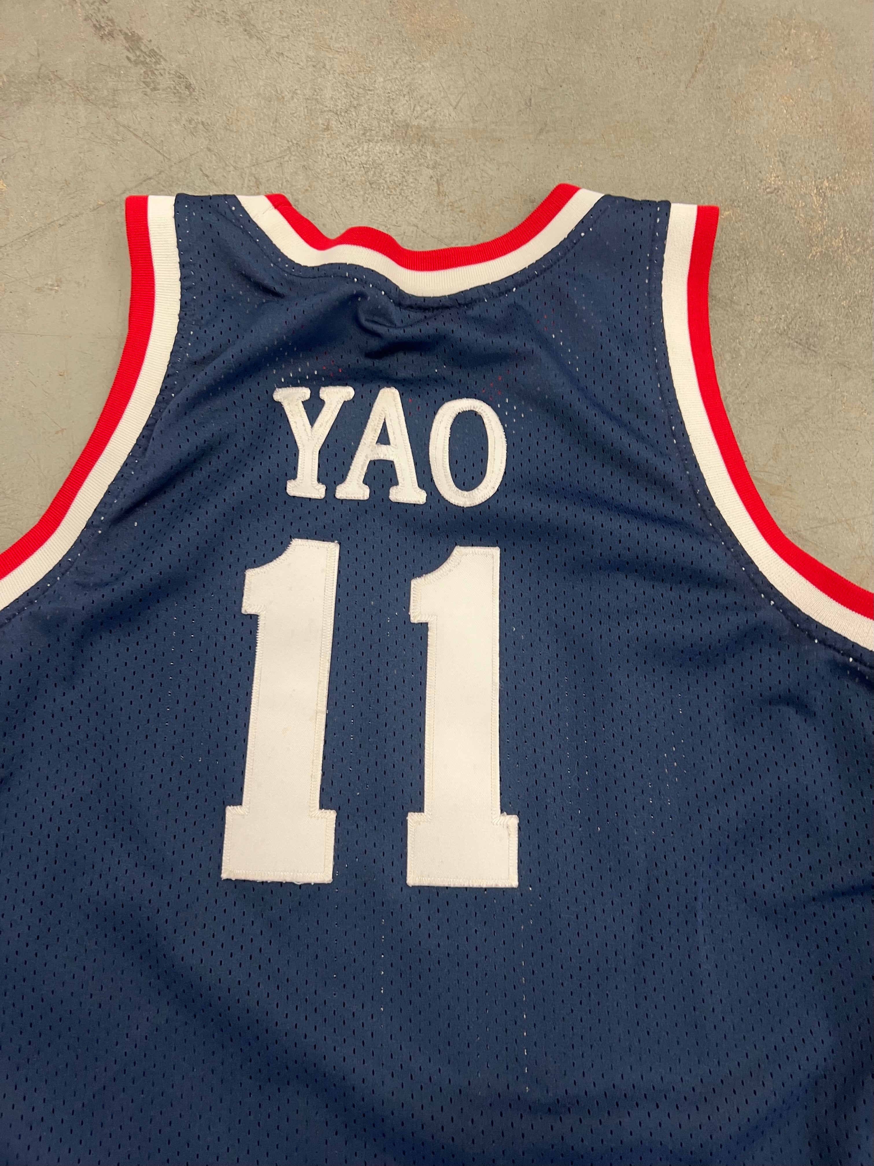 Retro Vintage 1995 Houston Rockets x Yao Ming Nike Basketball Jersey