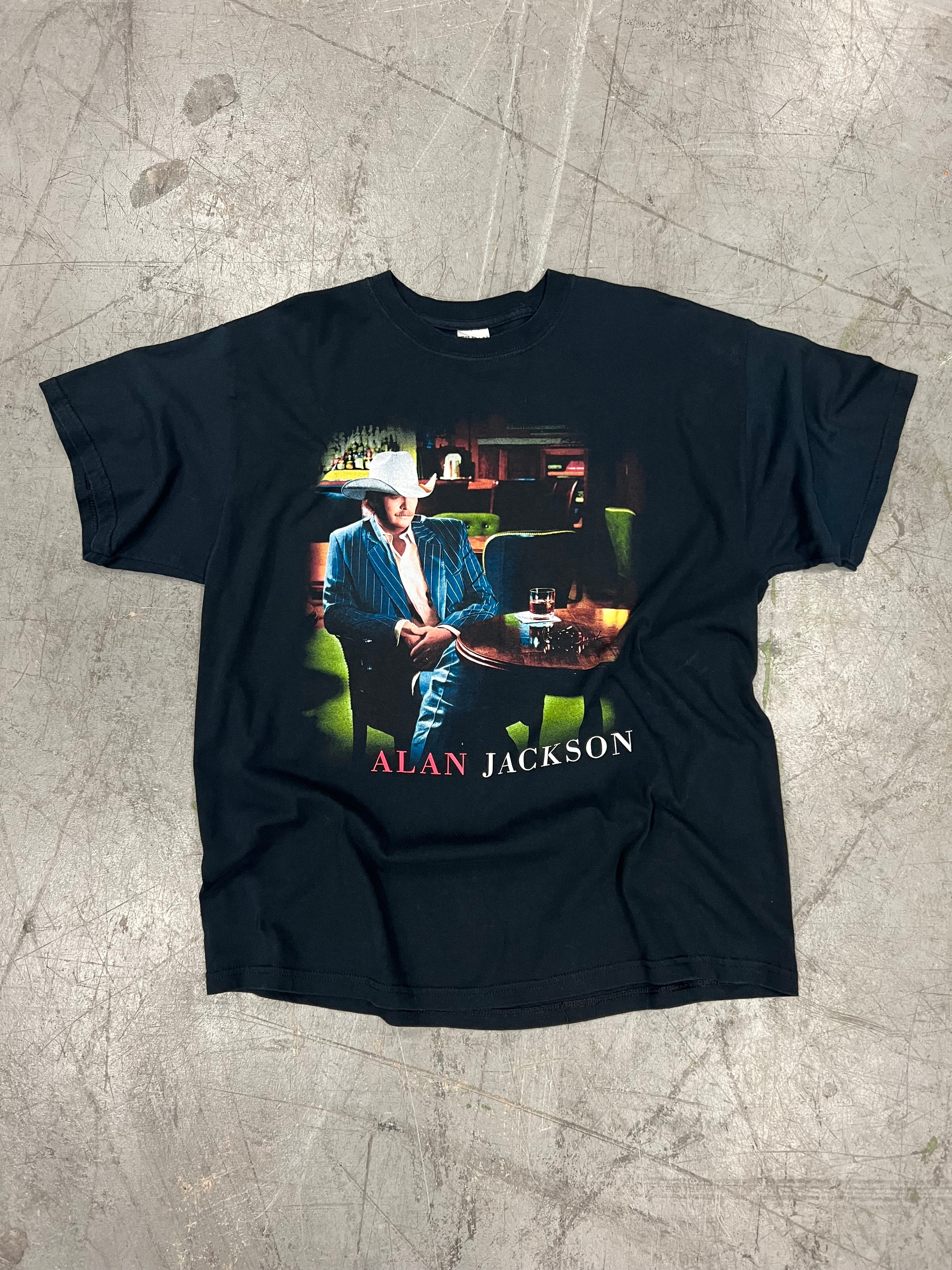 2006 Alan Jackson Like Red On A Rose Album Promo Tee