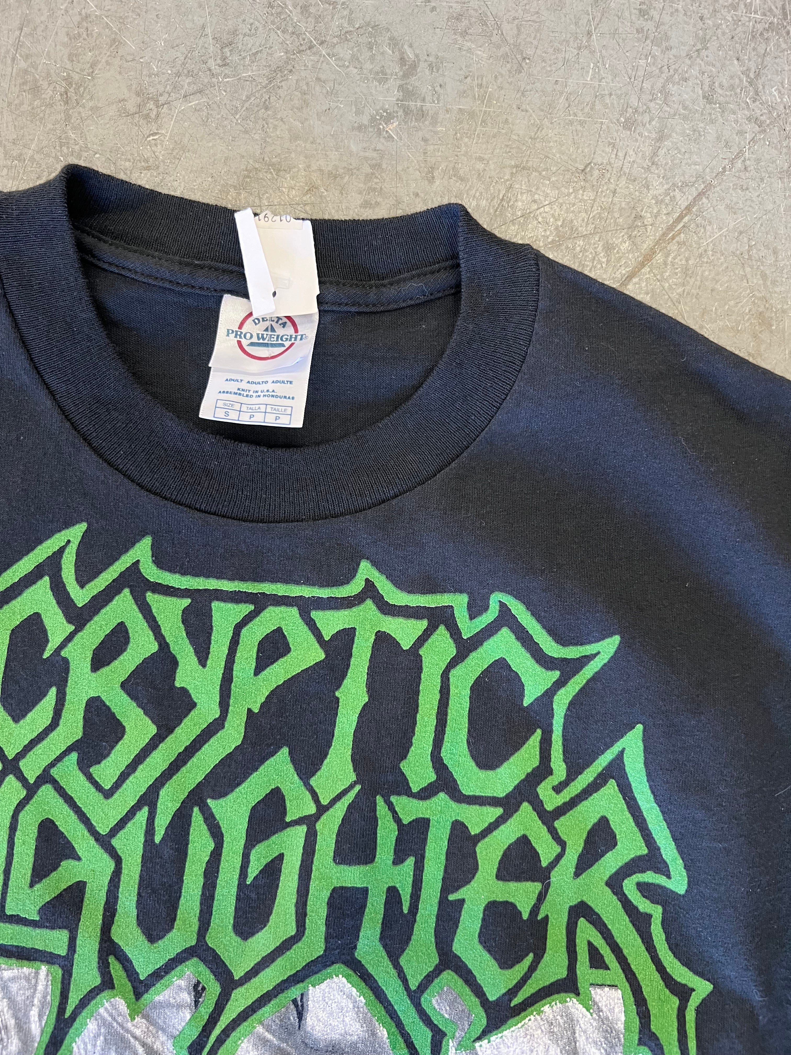 2007 Cryptic Slaughter Money Talks Band Tee