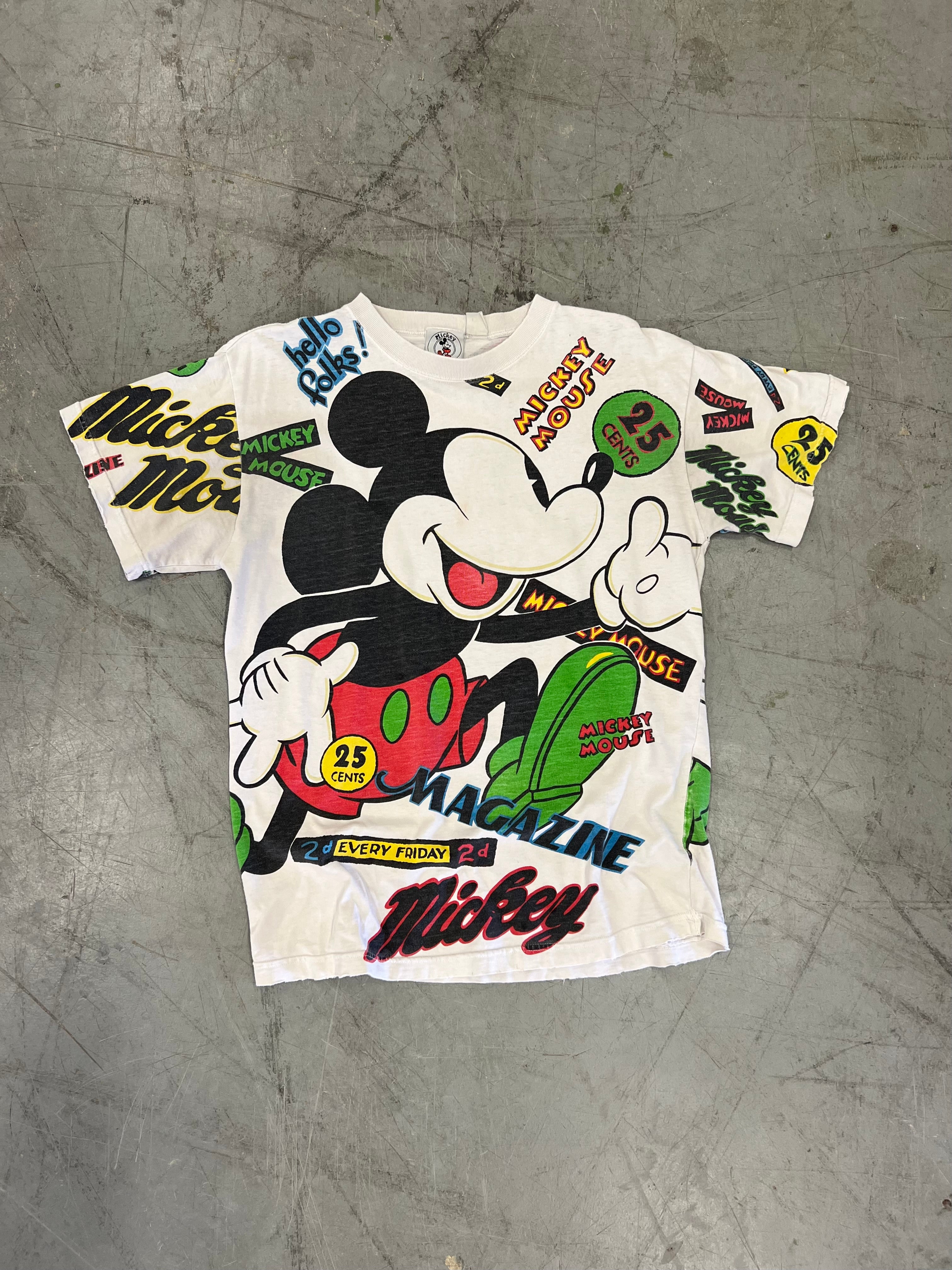 90s Mickey Mouse & Co Magazine AOP Tee