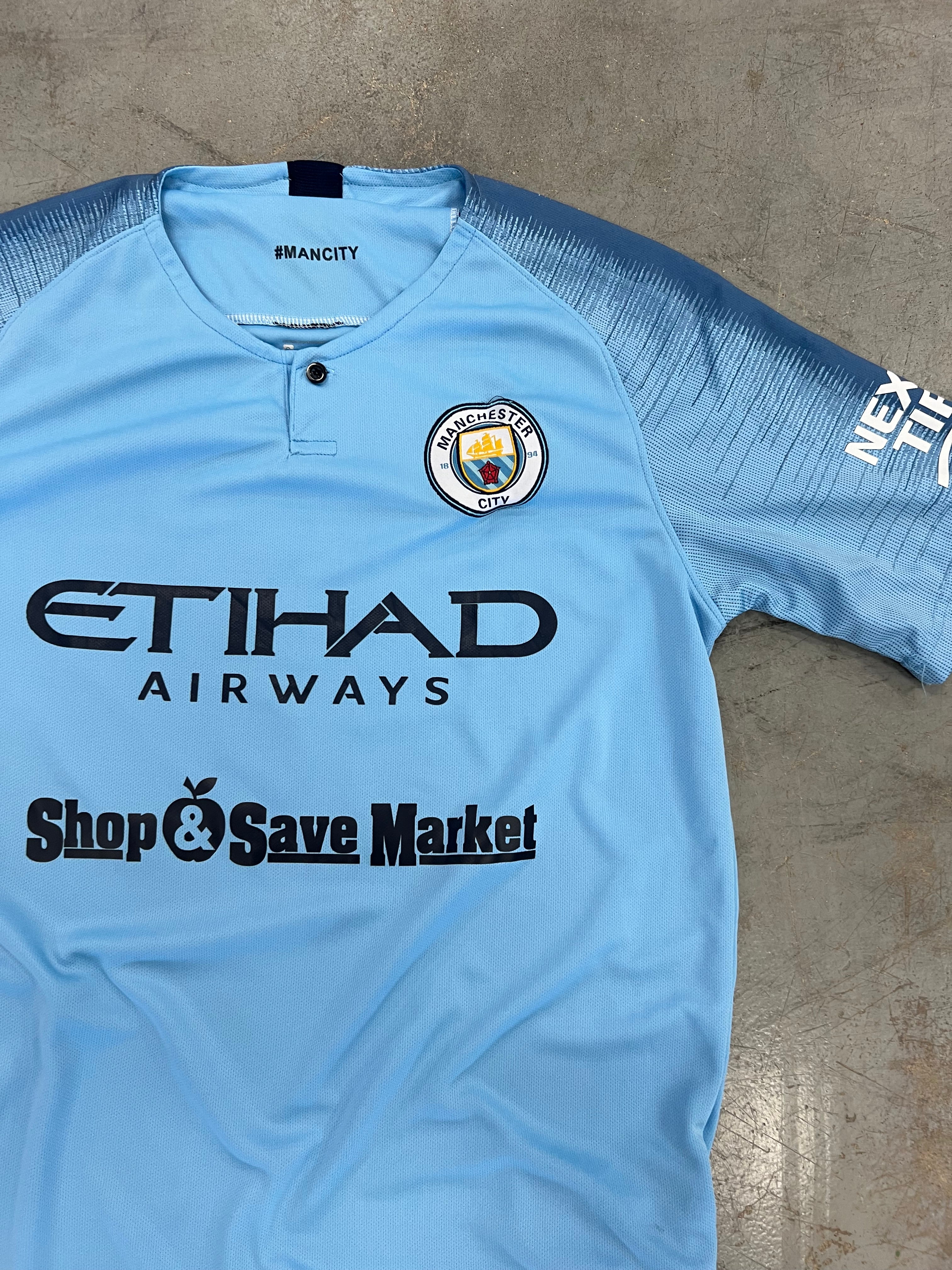 Manchester City X Etihad Home Kit Jersey