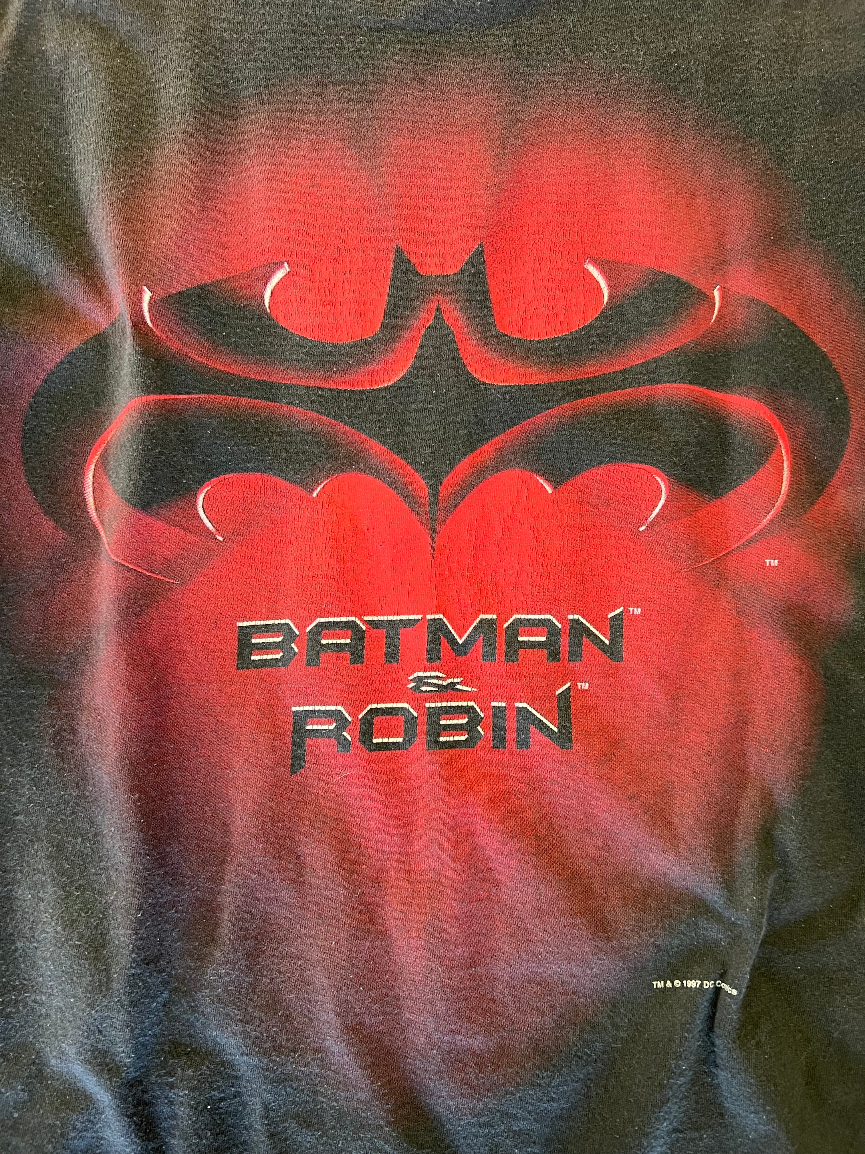 1997 Batman & Robin Movie Promo Tee