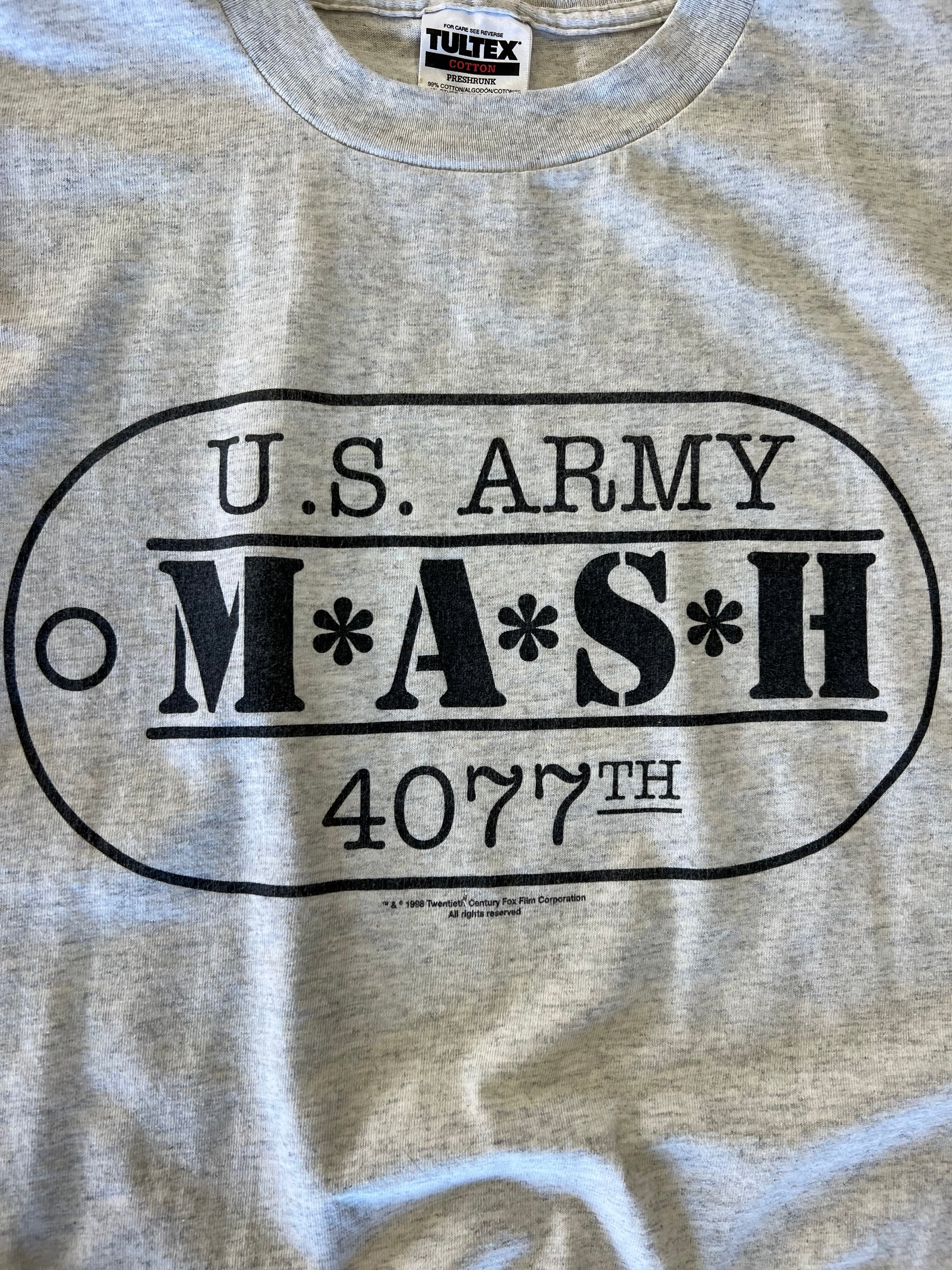 1998 MASH Military Television Series Promo Tee