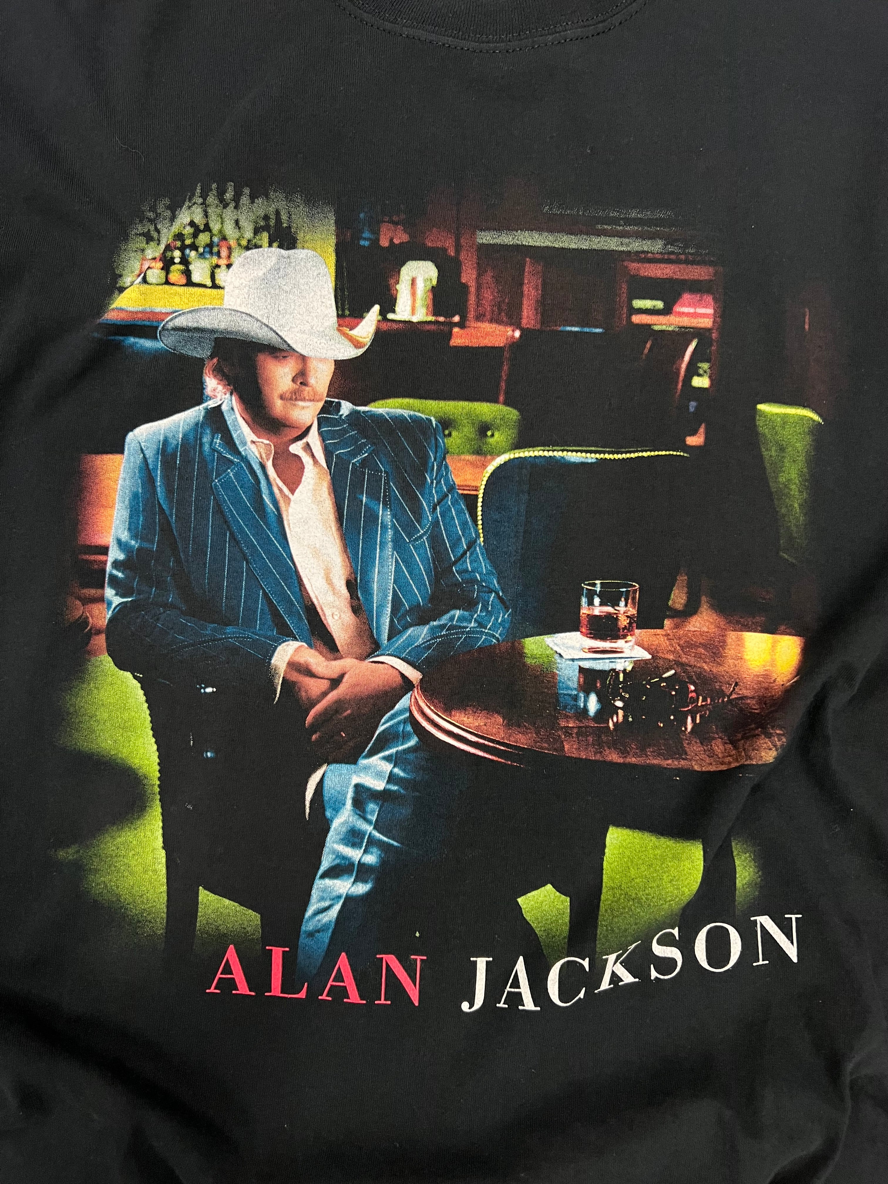 2006 Alan Jackson Like Red On A Rose Album Promo Tee